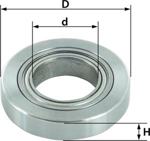 Ball Bearing D 15,88mm d 4.76mm