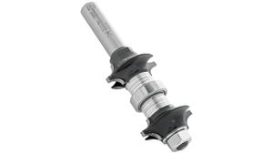 Fraise à arrondir double face sur broche