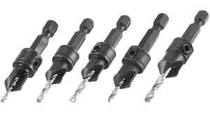 CraftPro Countersink Set - 5pcs