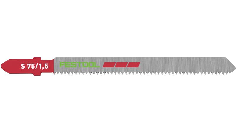 Product image for Festool Jigsaw blade PLASTICS PROFILE S 75/1,5/5