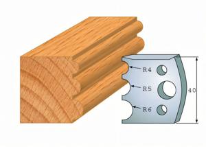 Pair of moulding knives 090