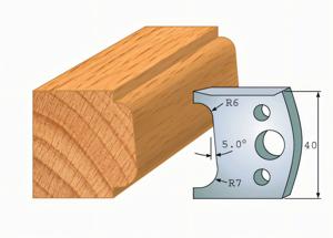 Pair of profiling knives 002