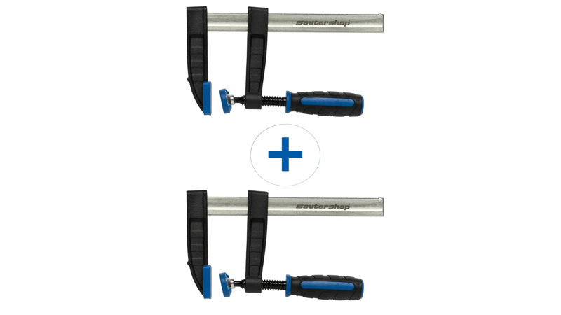 Lot De 2 Serre-joints De Menuisier 150 Mm – Marque Silverline, Neufs