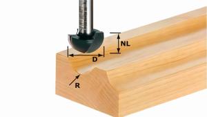 Festool Flute cutter HW S8 R12,7