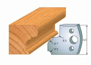 Pair of deflectors 082