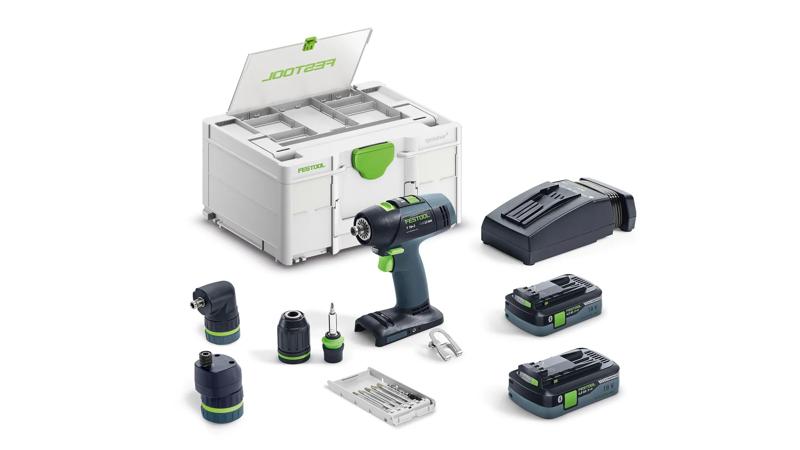 Product image for Festool Cordless drill T 18+3 HPC 4,0 I-Set