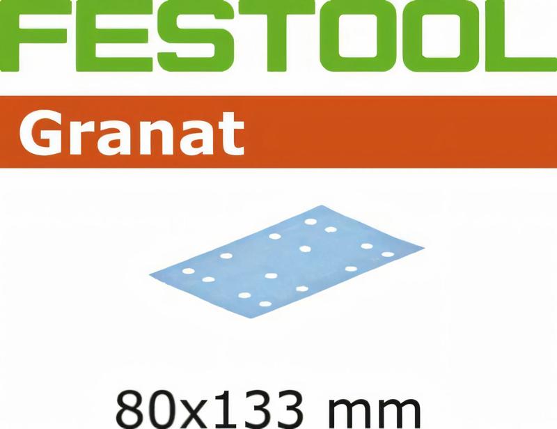 Product image for Festool Abrasive sheet Granat STF 80x133 P150 GR/100