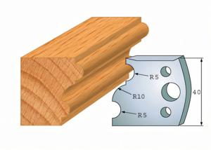 Pair of moulding knives 052
