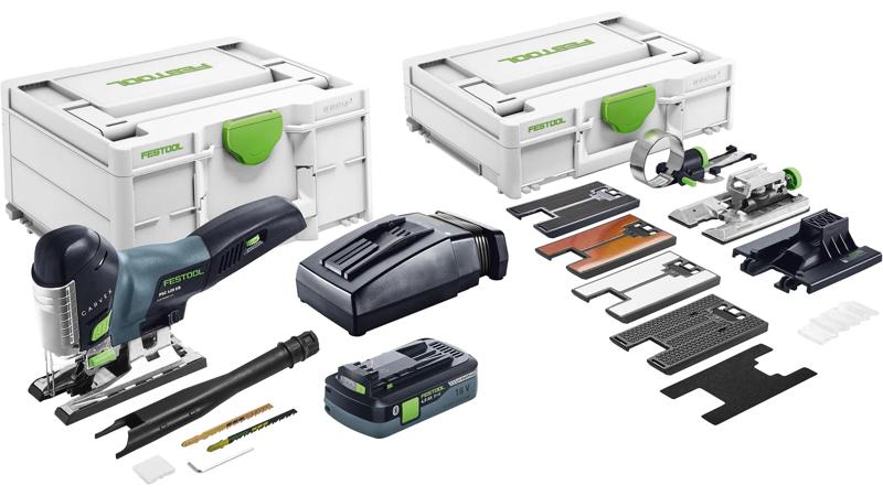 Product image for Festool Cordless pendulum jigsaw CARVEX PSC 420 HPC 4,0 EBI-Set