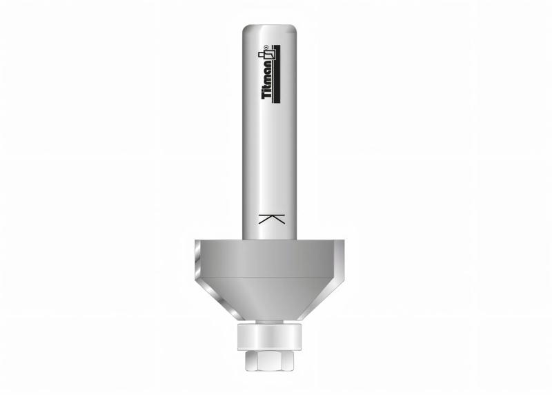 Product image for Chamfer Routing Cutter 45°  Z2 small version