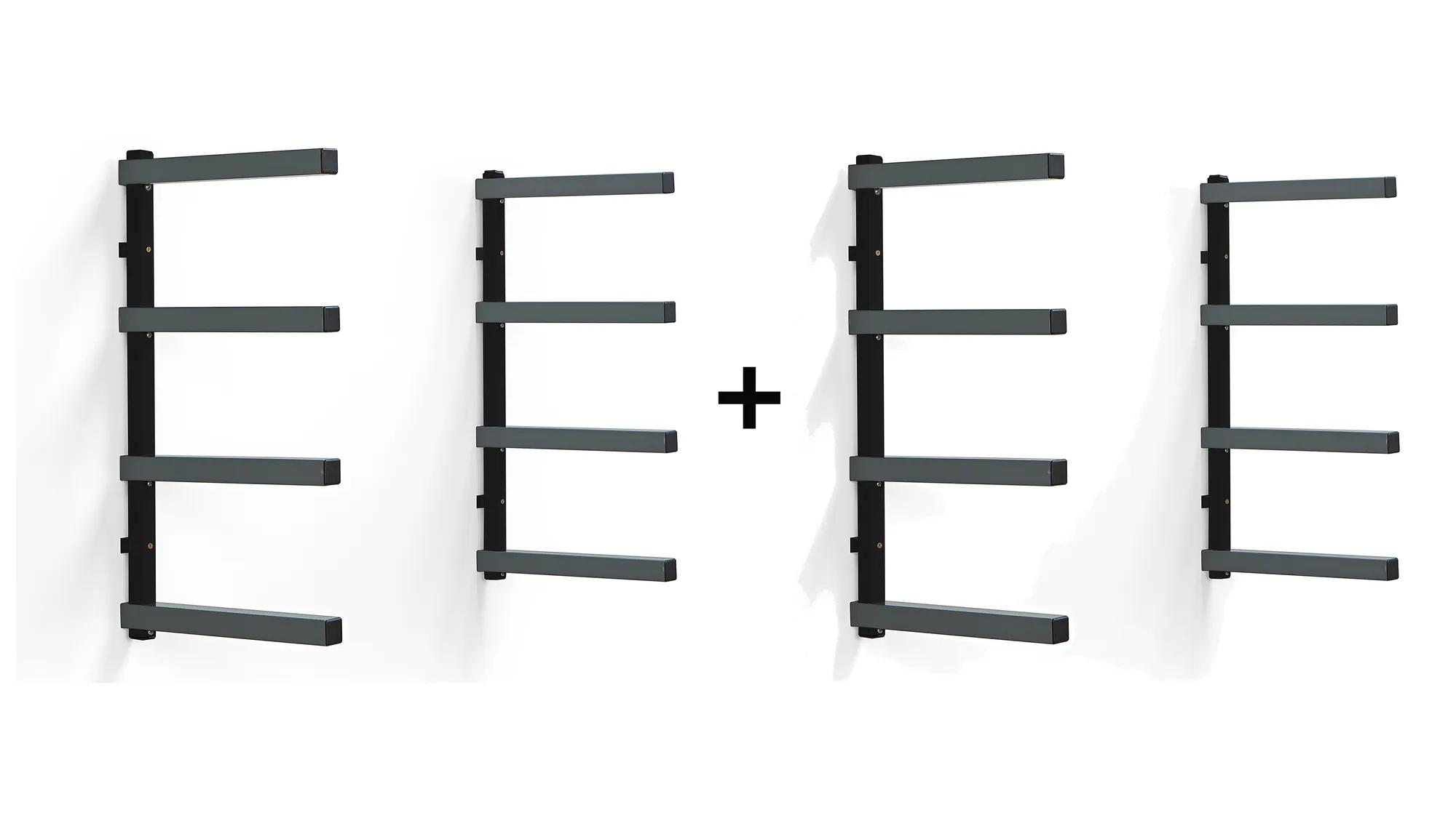 doppelset-kragarmregal-4etagen-schwarz-grau-bora-set-bor-pbrb-4x2-01